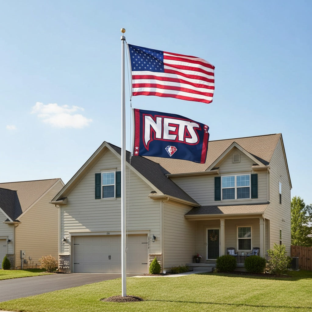 Brooklyn Nets Flag 3x5 City Logo heartlandflags