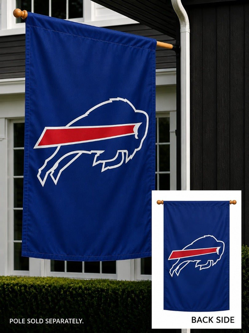 Buffalo Bills 2 Sided Blue Banner