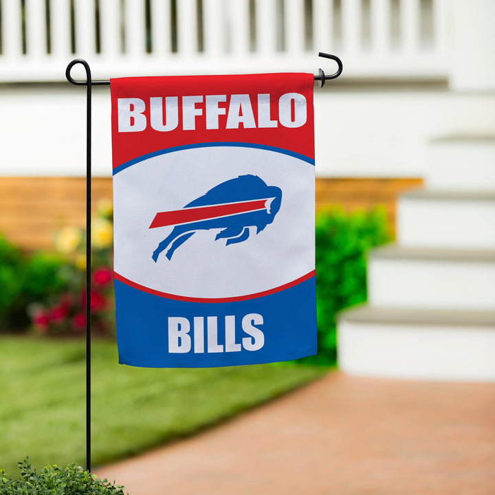 Buffalo Bills 2 Sided NFL Garden Flag heartlandflags