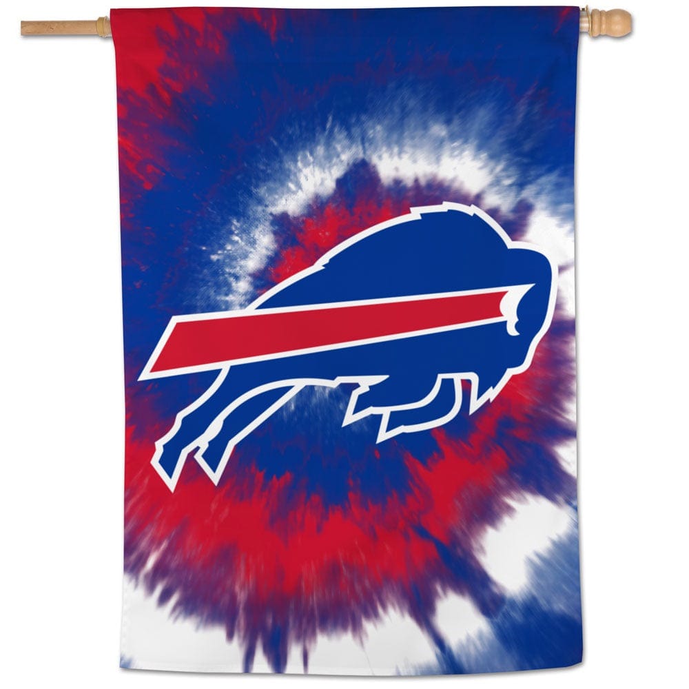 Buffalo Bills Banner Tie Dye Logo House Flag heartlandflags