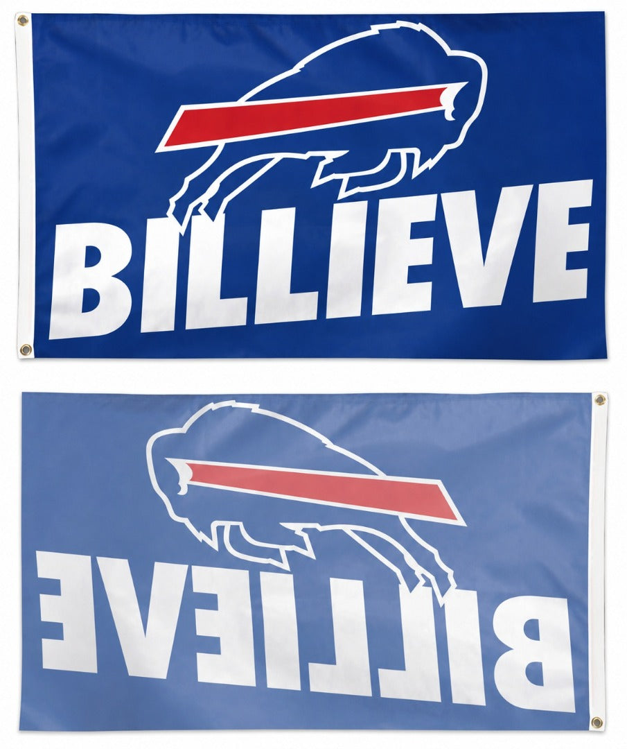 Buffalo Bills Billieve 3x5 Flag Slogan
