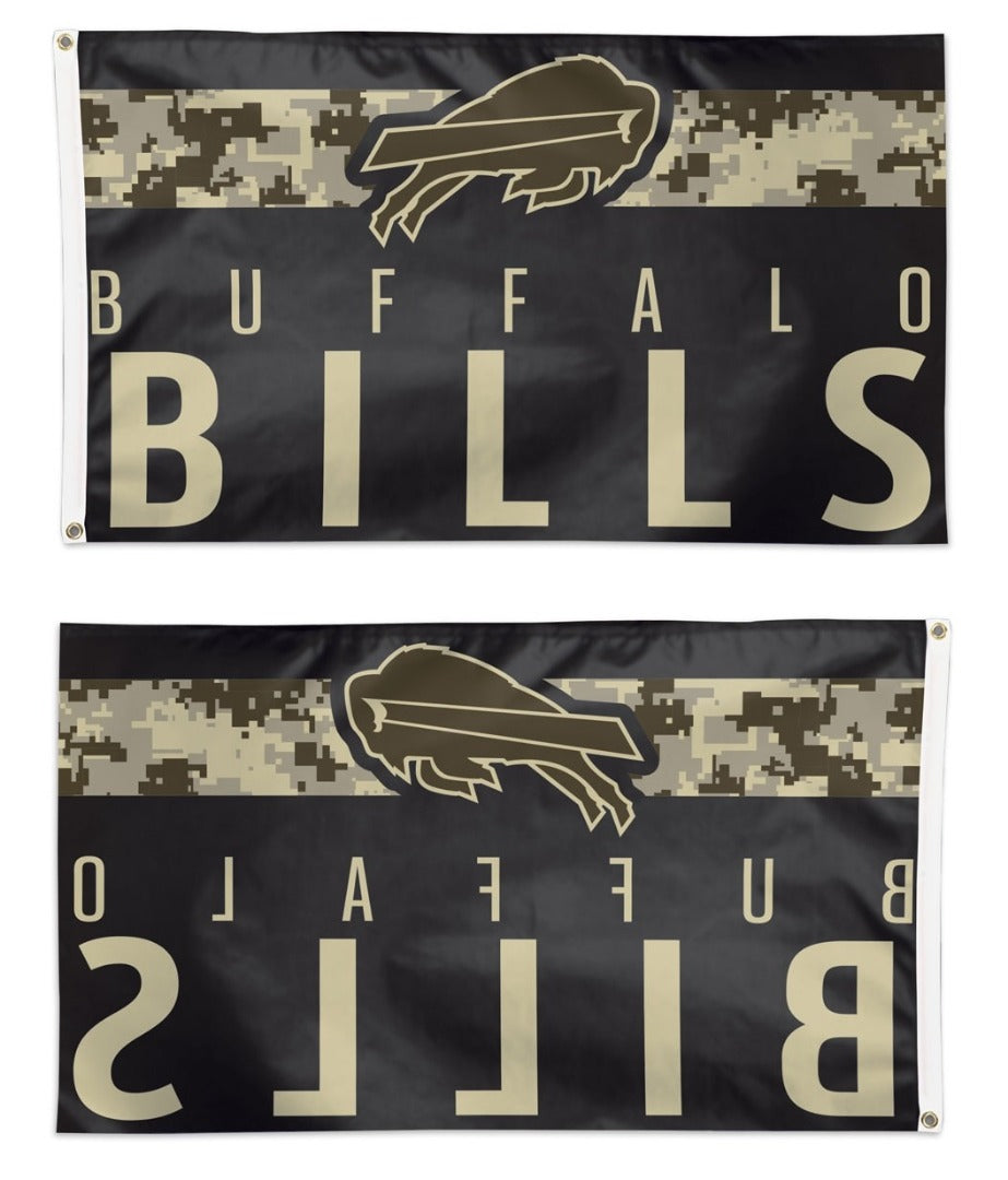 Buffalo Bills Flag 3x5 Military Digi Camo heartlandflags