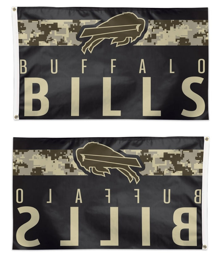 Buffalo Bills Flag 3x5 Military Digi Camo heartlandflags
