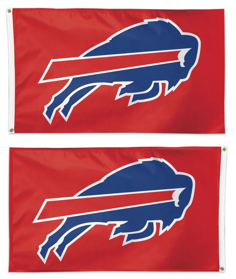 Buffalo Bills Flag 3x5 Red 2 Sided heartlandflags