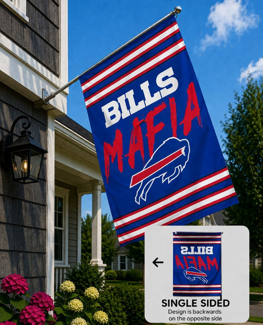 Buffalo Bills Mafia Banner heartlandflags