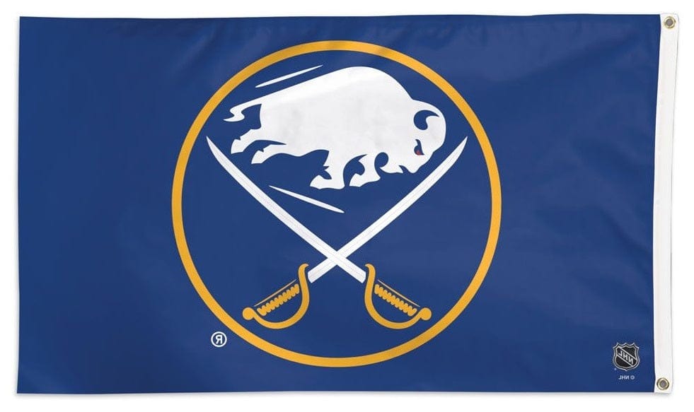 Buffalo Sabres Flag 3x5 Logo heartlandflags