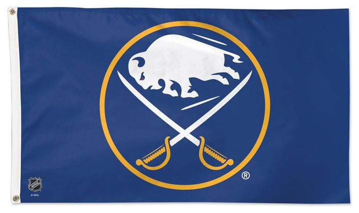 Buffalo Sabres Flag 3x5 Logo heartlandflags