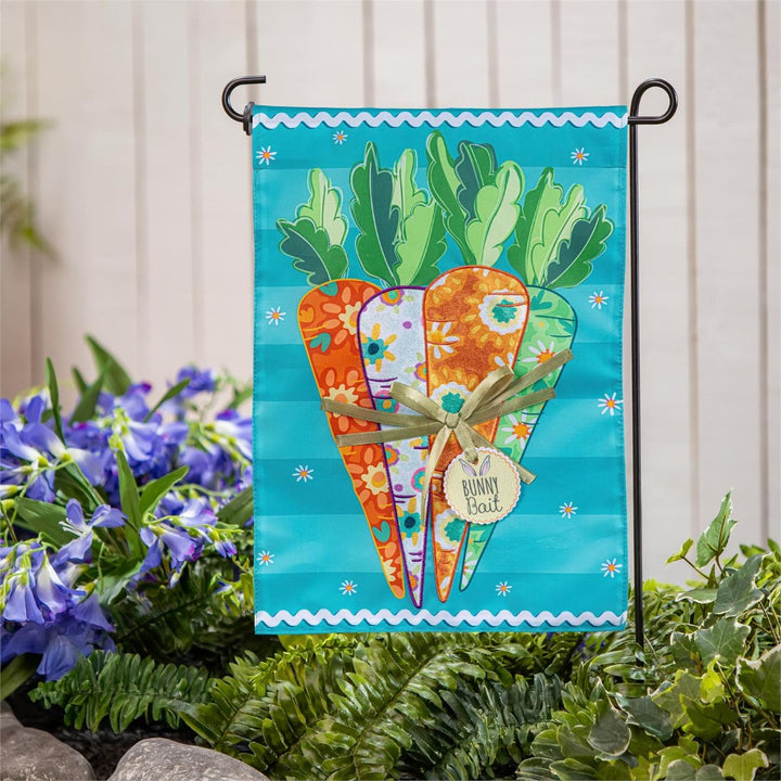 Bunny Bait Bunch 2 Sided Garden Flag heartlandflags