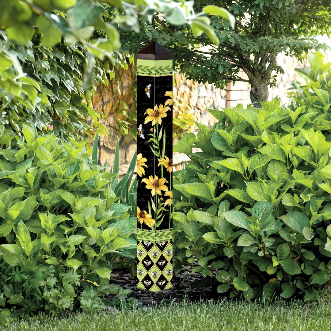 Busy Bees Art Pole 40 Inches Tall heartlandflags