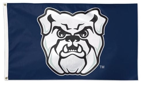 Butler Flag 3x5 Bulldogs Logo Blue heartlandflags