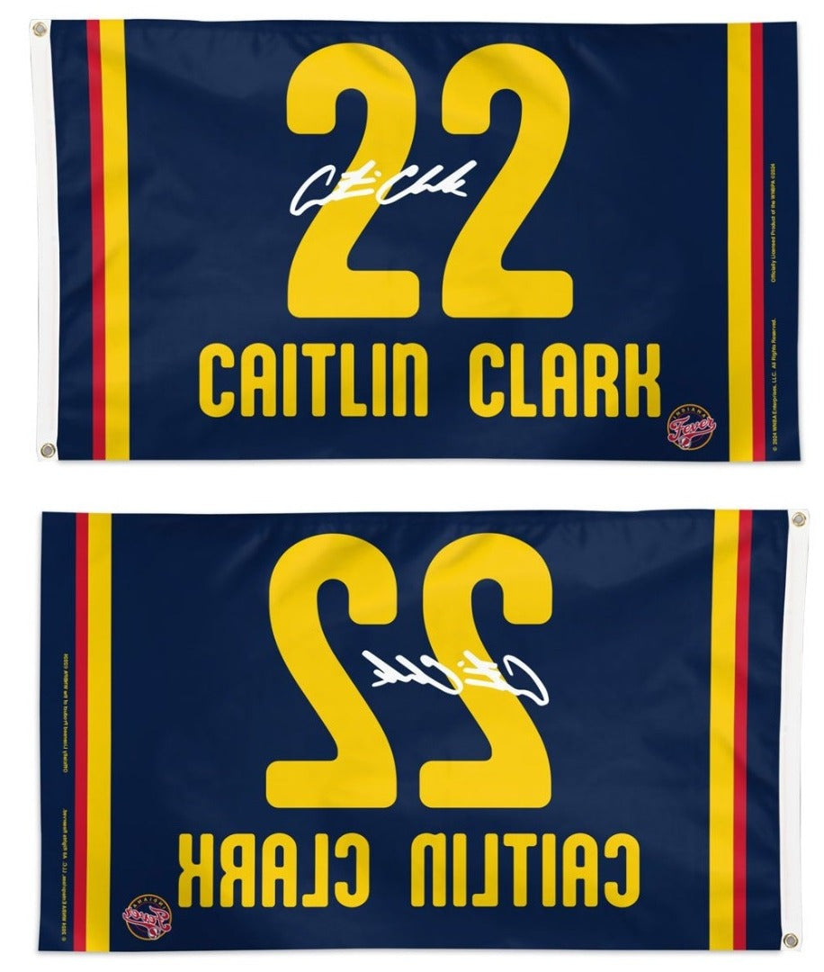 Caitlin Clark Flag 3x5 Indiana Fever heartlandflags