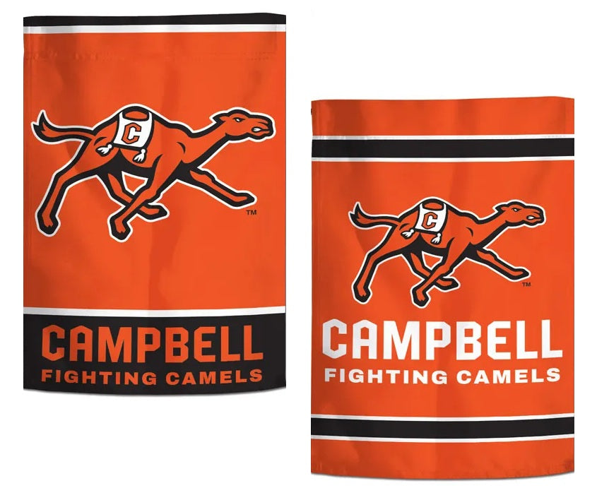Campbell Fighting Camels 2 Sided Garden Flag heartlandflags