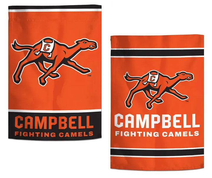 Campbell Fighting Camels 2 Sided Garden Flag heartlandflags
