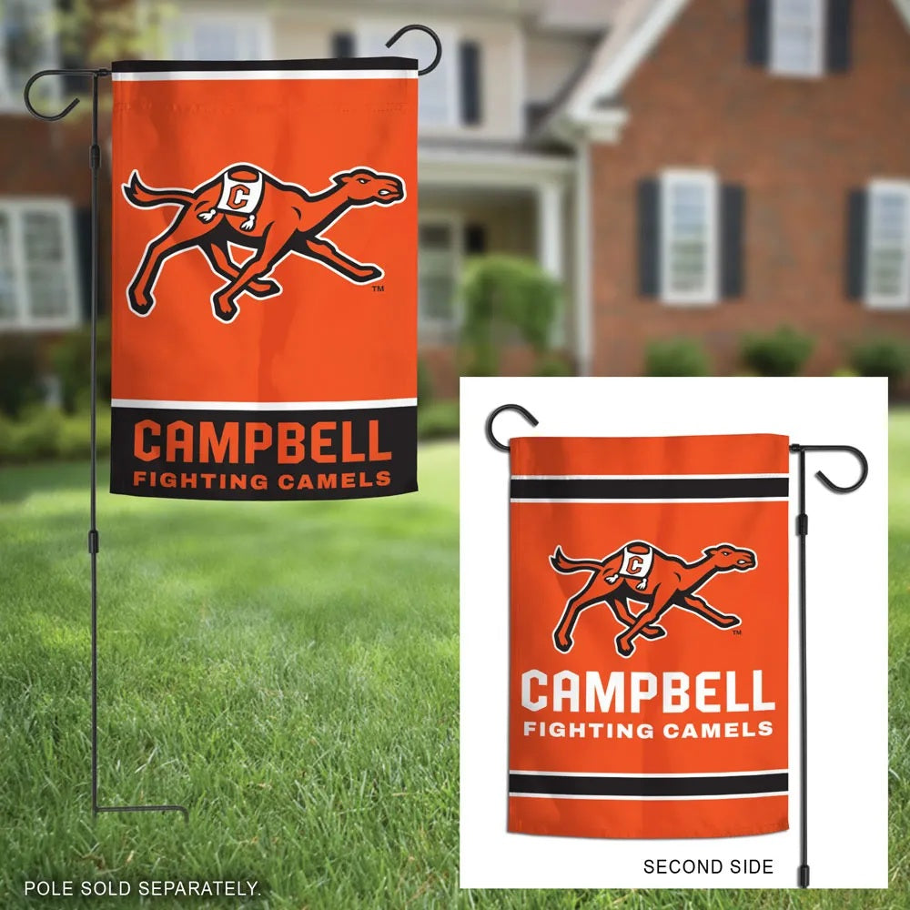 Campbell Fighting Camels 2 Sided Garden Flag heartlandflags