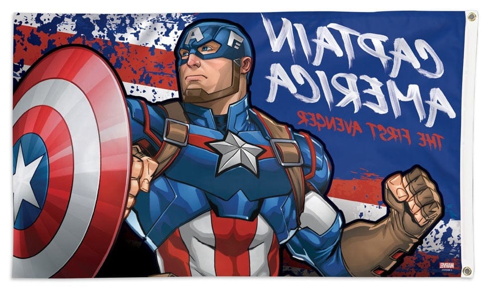 Captain America Flag 3x5 The First Avenger heartlandflags