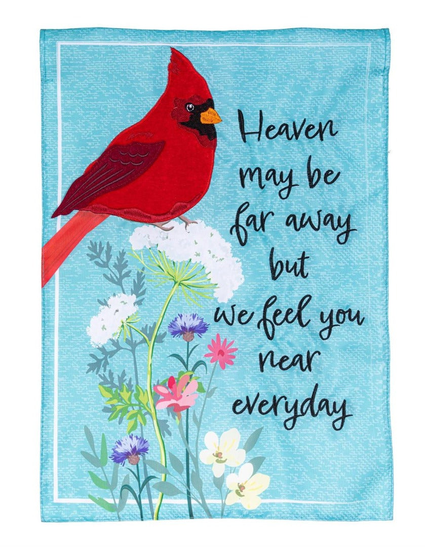 Cardinal Memorial 2 Sided Garden Flag heartlandflags