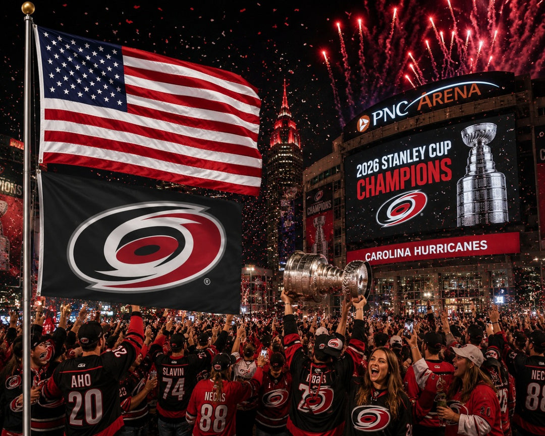 Carolina Hurricanes 3x5 Black Flag