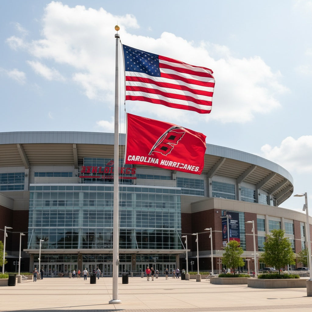 Carolina Hurricanes Flag 3x5 Alternate Logo heartlandflags