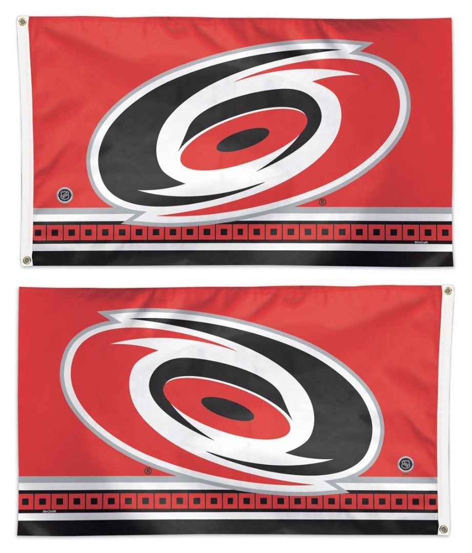 Carolina Hurricanes Flag 3x5 Logo heartlandflags