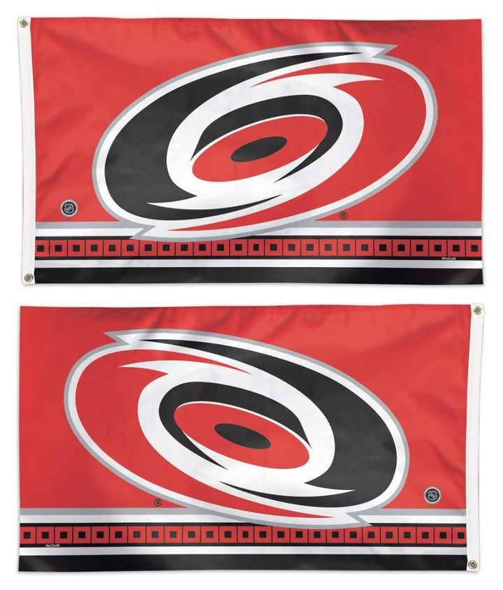 Carolina Hurricanes Flag 3x5 Logo heartlandflags