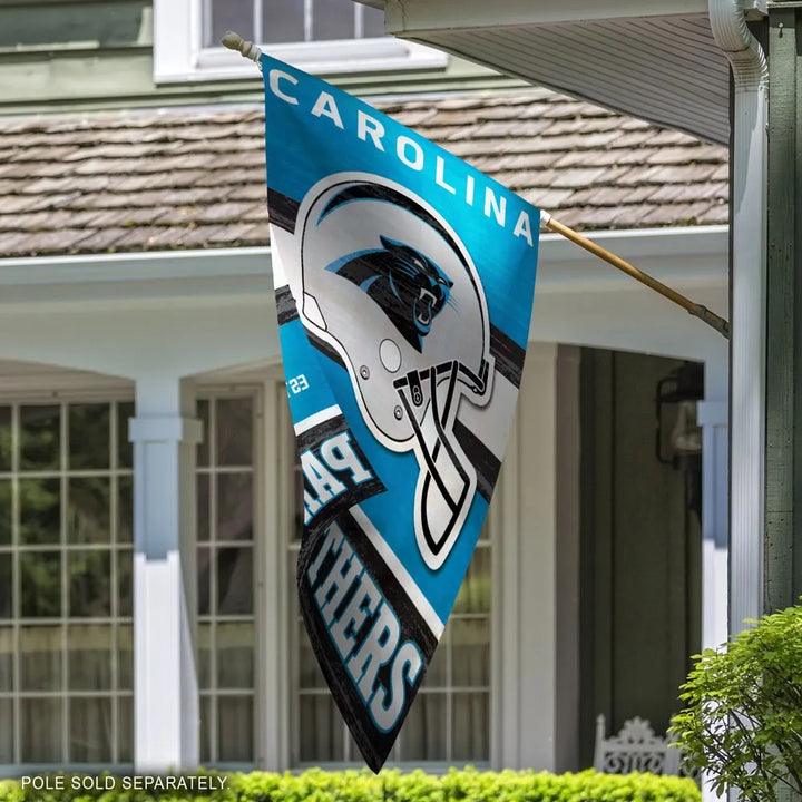 Carolina Panthers Classic Logo Banner heartlandflags