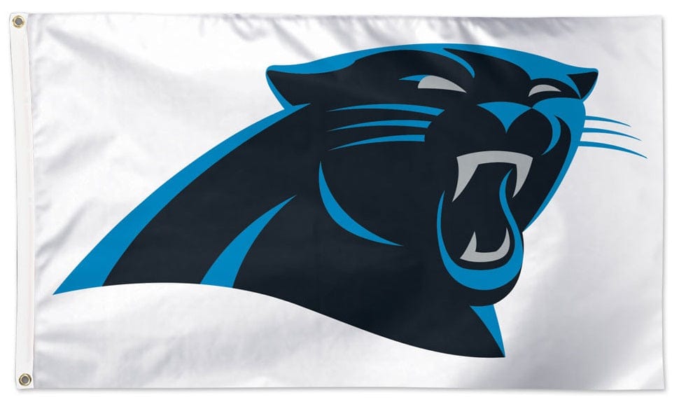 Carolina Panthers Flag 3x5 White heartlandflags