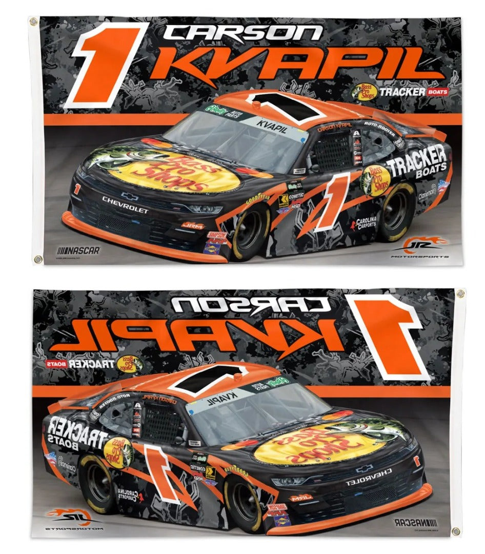 Carson Kvapil 3x5 Flag 2026 heartlandflags