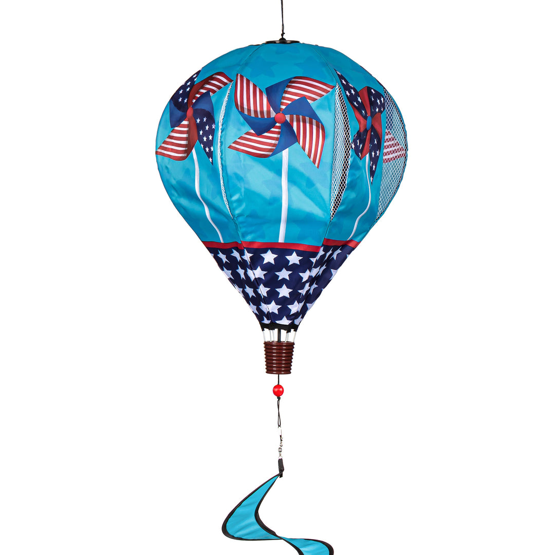 Celebrate Pinwheel Balloon Spinner heartlandflags