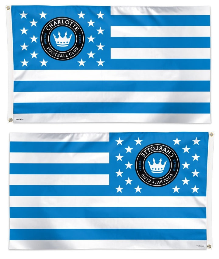 Charlotte FC Flag 3x5 Americana Stars Stripes heartlandflags