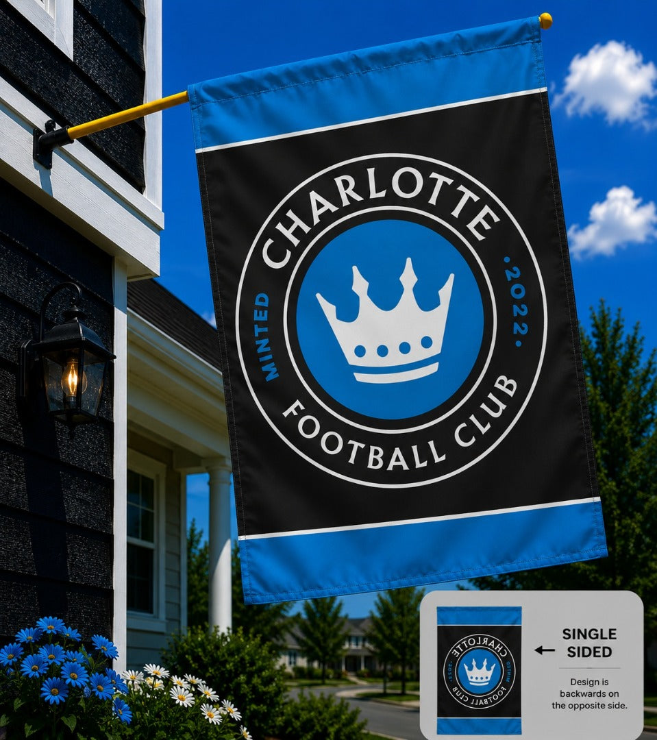 Charlotte FC Flag Soccer Football Club heartlandflags