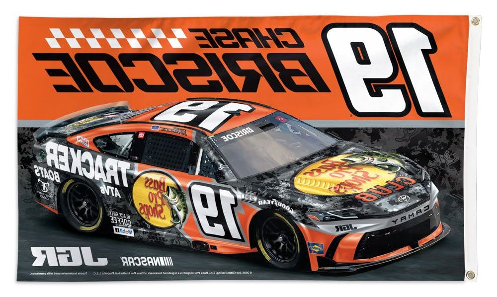 Chase Briscoe Bass Pro Shops 3x5 Flag 2025 heartlandflags