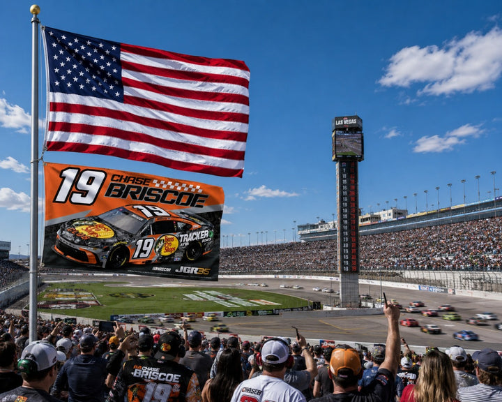 Chase Briscoe Bass Pro Shops 3x5 Flag 2026 heartlandflags