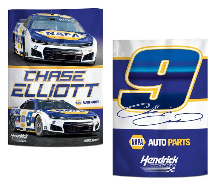 Chase Elliott 2 Sided 2026 Garden Flag heartlandflags