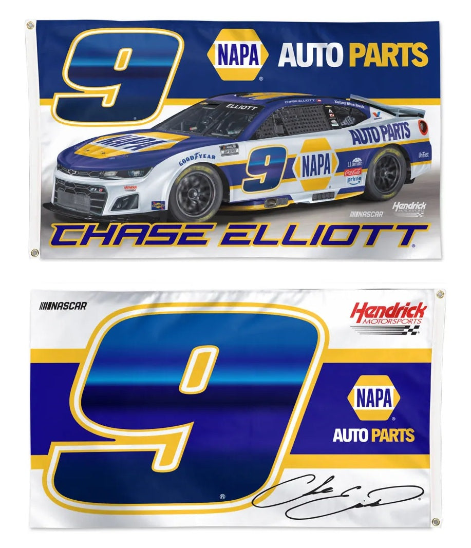 Chase Elliott 2 Sided 3x5 Flag 2026 heartlandflags