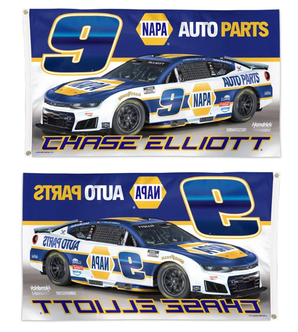 Chase Elliott 3x5 Flag 2026 NAPA heartlandflags