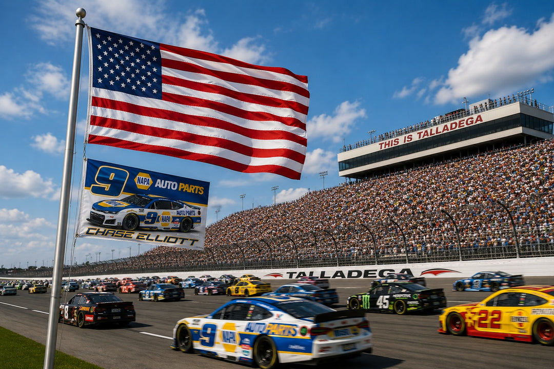 Chase Elliott 3x5 Flag 2026 NAPA heartlandflags