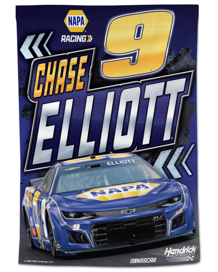 Chase Elliott Banner Vertical Flag 2025 heartlandflags