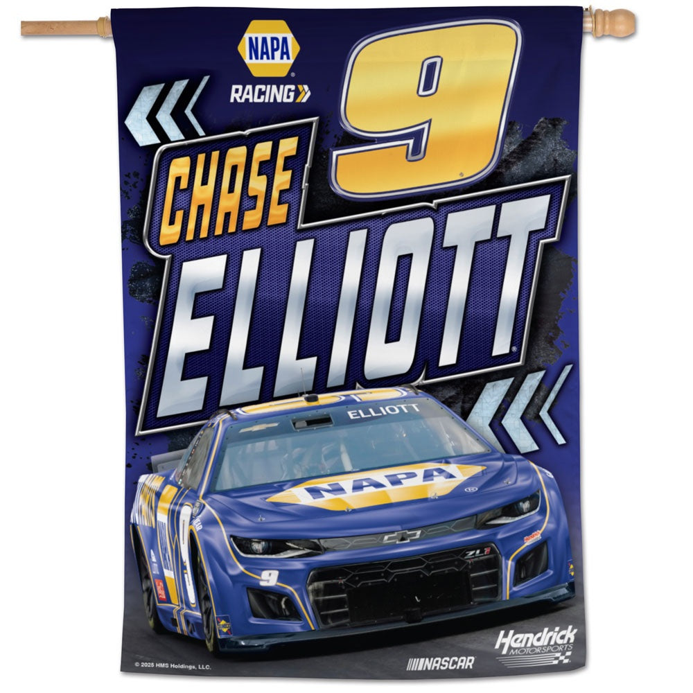 Chase Elliott Banner Vertical Flag 2025 heartlandflags