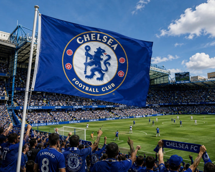 Chelsea Football Club 2 Sided 3x5 Flag heartlandflags