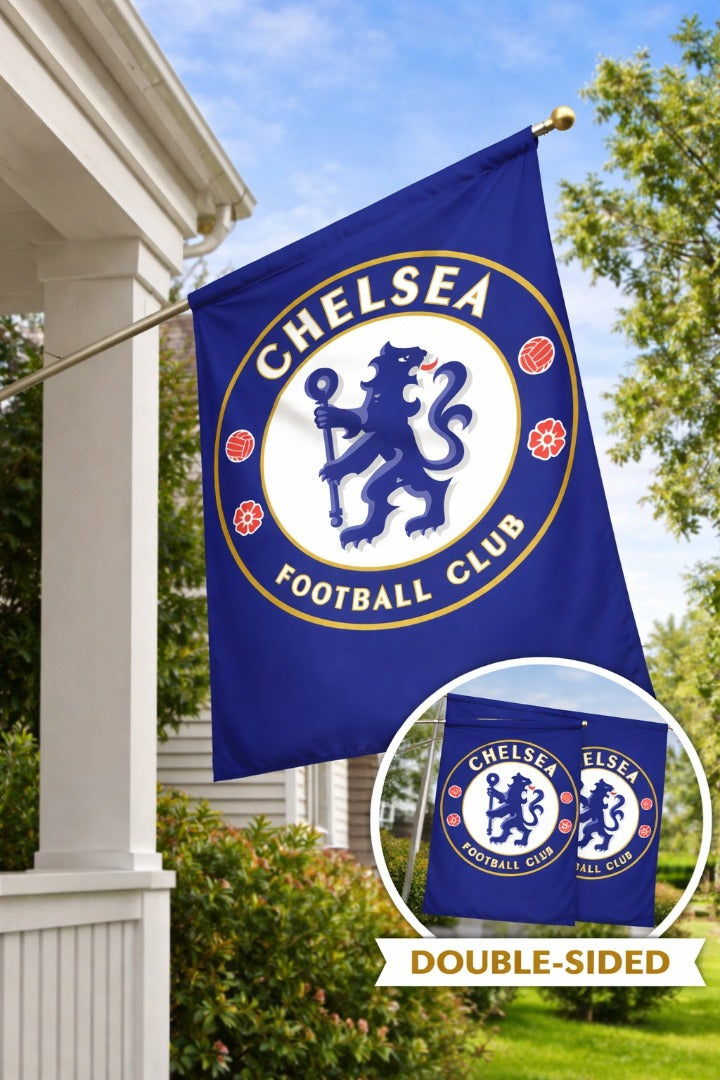 Chelsea Football Club 2 Sided Banner heartlandflags