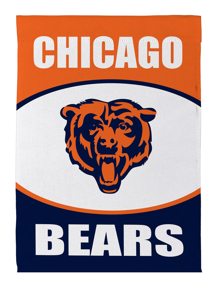 Chicago Bears 2 Sided NFL Garden Flag heartlandflags