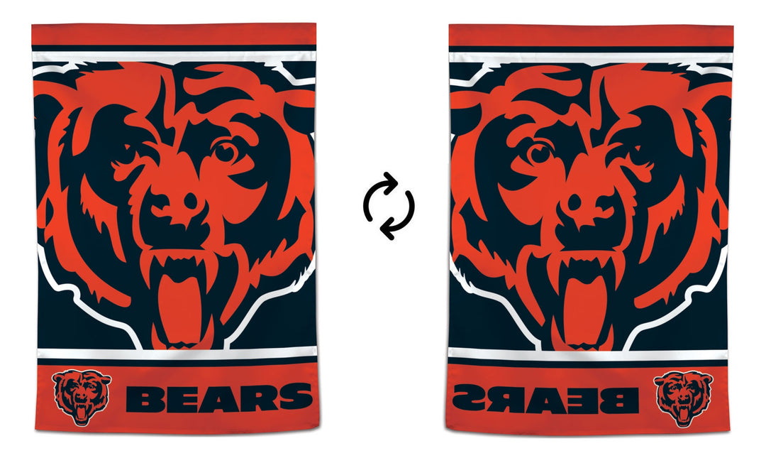 Chicago Bears Banner Mega Logo House Flag heartlandflags