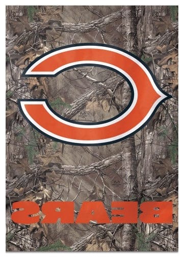 Chicago Bears Camo Flag Vertical House Banner heartlandflags