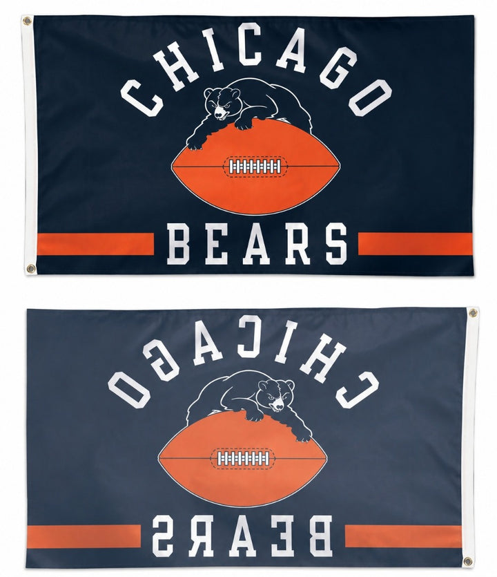 Chicago Bears Classic Logo 3x5 Flag heartlandflags