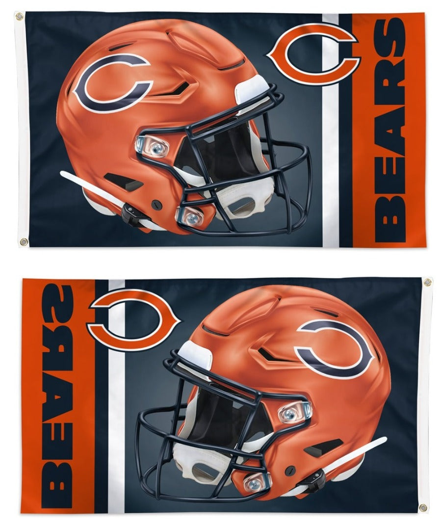 Chicago Bears Flag 3x5 Alternate Helmet heartlandflags