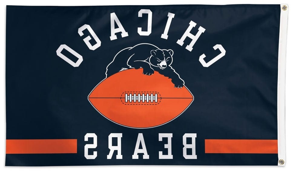 Chicago Bears Flag 3x5 Classic Logo heartlandflags