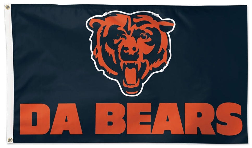 Chicago Bears Flag 3x5 DA BEARS 2 Sided heartlandflags