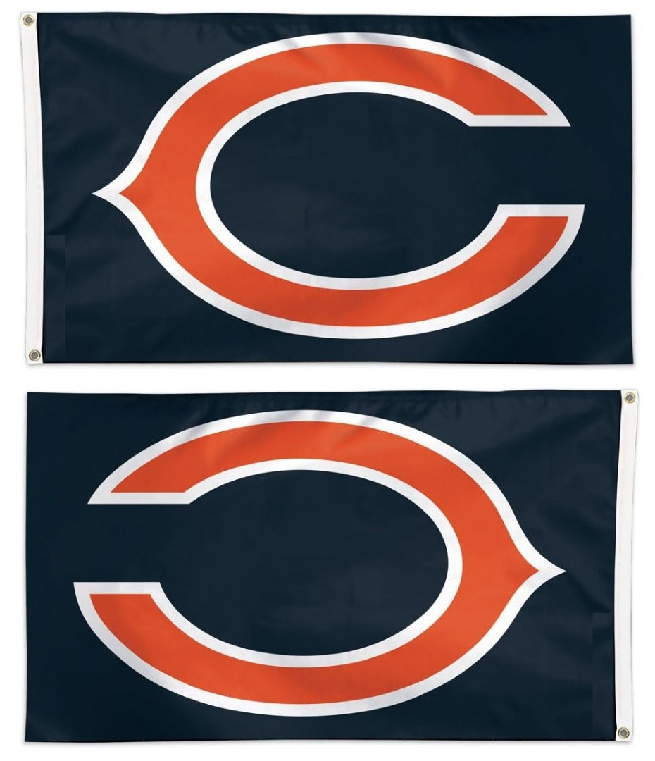 Chicago Bears Flag 3x5 Logo Navy heartlandflags