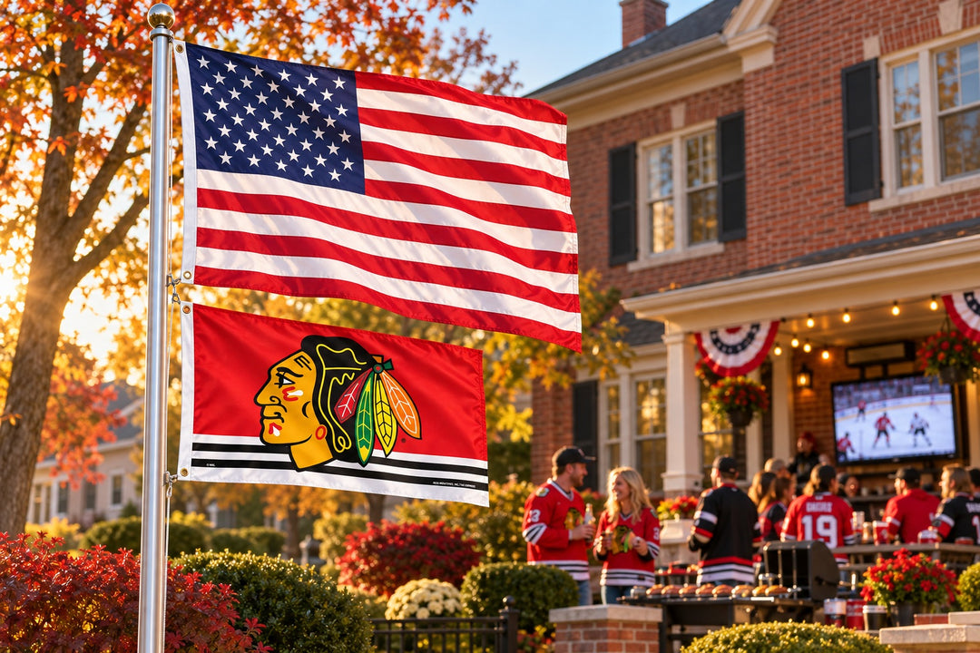 Chicago Blackhawks 3x5 Flag