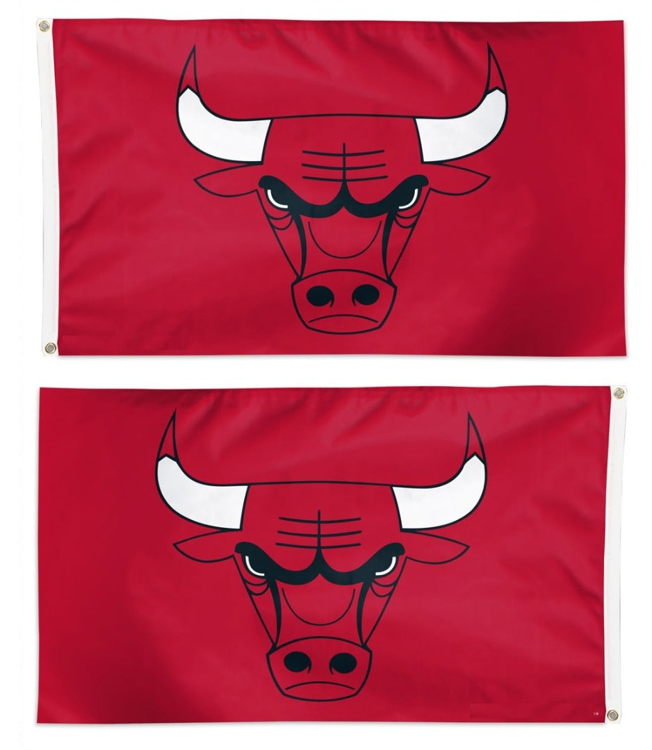 Chicago Bulls 3x5 Flag Red heartlandflags